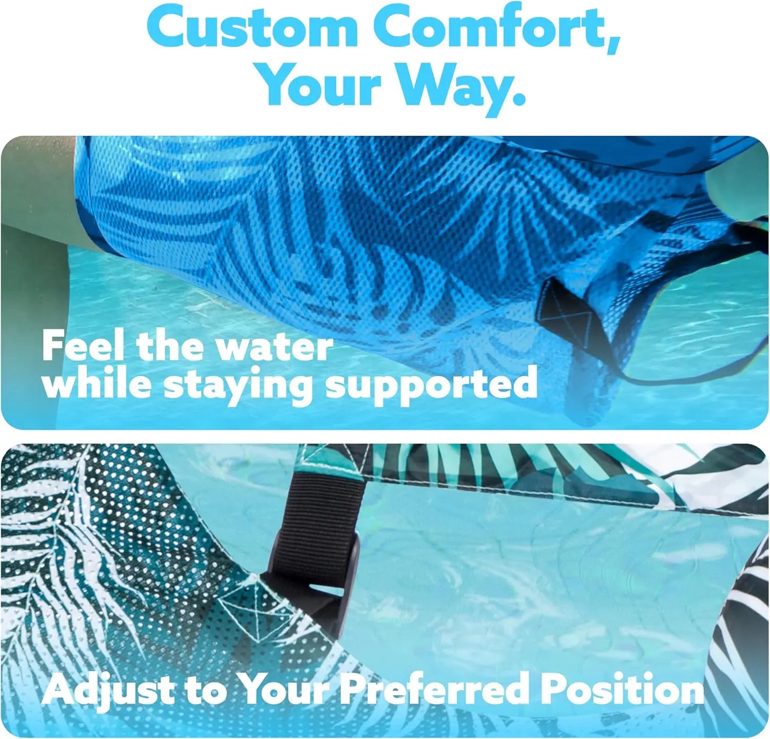 Inflatable Pool Floats Adult, 2 Packs / 1 Pack Floating Lounge Chairs , Blow up Pool Noodles for Adult Heavy Duty, Floating Chair for Party Summer Water Beach Lake Fun