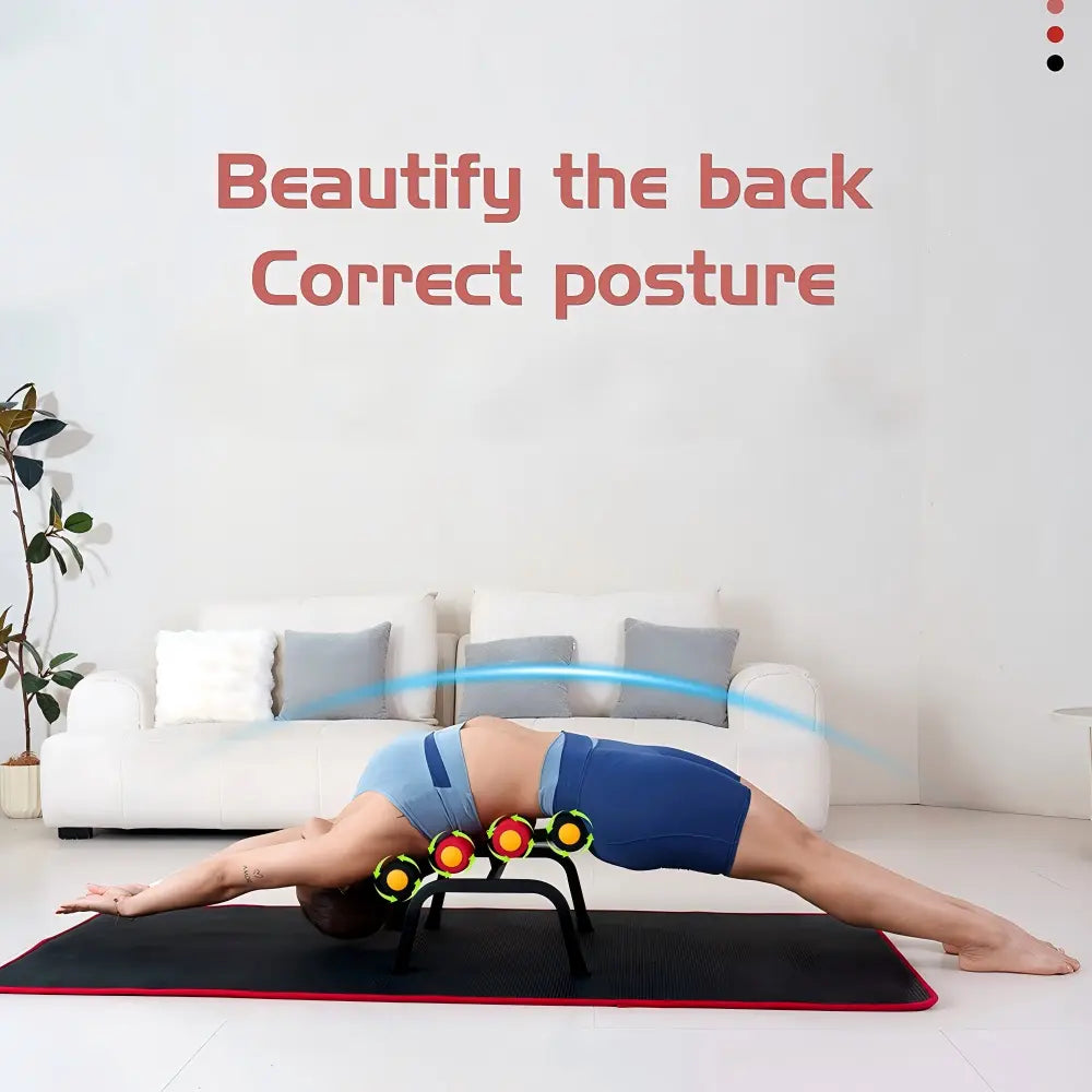 Mini Inversion & Glutes Trainer Machine, Waist & Back Exercise Equipment for Lower Back Relief & Relaxation
